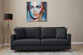 3 személyes kanapé Eva - Antracit