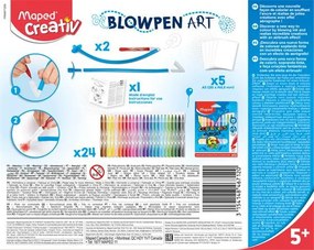 Fújós filctoll készlet, MAPED CREATIV, Blow pen Basic (IMAC846712)