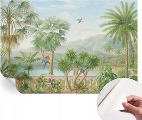 Modern öntapadós fotótapéta falra Egzotikus tájkép 152x104 cm