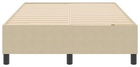 Boxspring Ágy Világosszürke Zöld 120x200 cm Kordbársony
