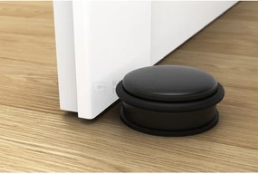 Szabadon álló ajtóütköző alacsony fekete ODNCZ