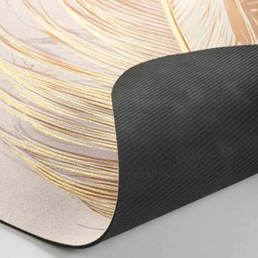 Világosbarna fürdőszobai kilépő 50x120 cm Angelica – douceur d'intérieur