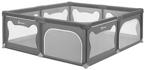 Lionelo - Járóka WILLOW XL szürke 5903771705509