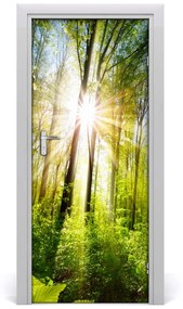 Ajtómatrica Sun az erdőben 85x205 cm