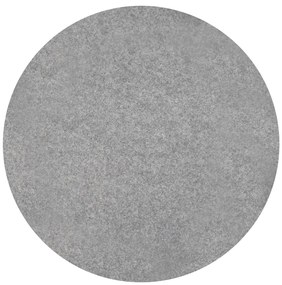 szürke szegecses aljú kerek PP műfű átm. 95 cm
