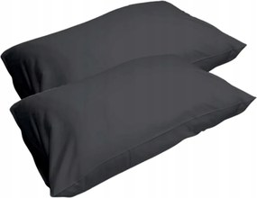 Emma Essentials 2 db-os párnahuzat szett 65 x 65 cm – Antracit