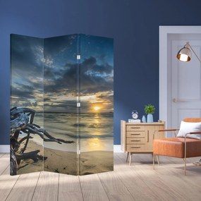 Paraván - Tenger naplementekor (126x170 cm)