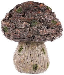 Gomba kerti dekoráció, 16 x 17 x 16 cm, polirezin