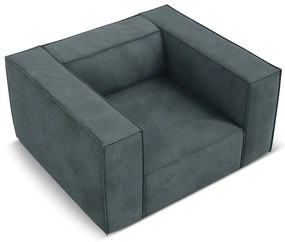 Petróleumkék-szürke fotel Madame – Windsor &amp; Co Sofas