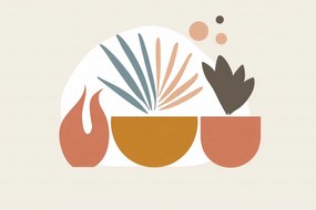 Poszter 91,5x61cm Növénypaletta