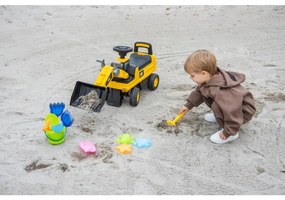 Tolós bicikli rakodó CAT 2xAA sárga/fekete