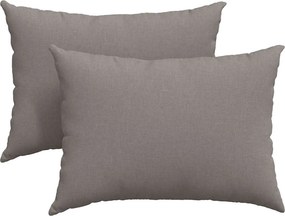 vidaXL Kanapé párnák 2 pcs Tópszínű 70 x 50 cm szövet