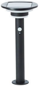 Brilliant - LED Napelemes lámpa érzékelővel GARVINA LED/3W/3,7V 45 cm IP44 fekete