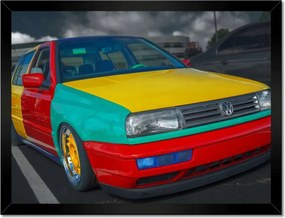 Poszterek keretben 40x30 Volkswagen Golf MK3