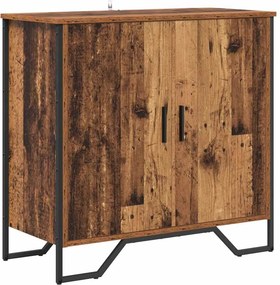 vidaXL Széf Öreg fa 78 x 35 x 74.5 cm