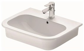 Duravit 337540000 - Beépíthető mosdó D-CODE 54,5x43,5 cm kerámia/fényes fehér