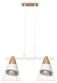 Rabalux 5666 - Csillár zsinóron ISAAC 2xE27/60W/230V