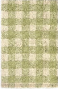 Zöld mosható-kézi szövésű pamut gyerek szőnyeg 90x120 cm Vichy – Lorena Canals