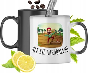 Mágikus Bögre Favágónak Színváltó Nyomtatott Fényképpel