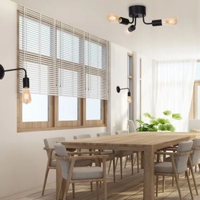 Csillár BRENDA 3xE27/60W/230V fekete