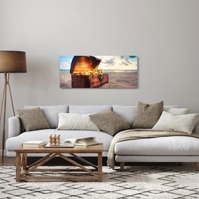 Kép - kincs a tengerpart (120x50 cm)
