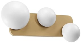 Redo 01-4329 - LED fali lámpa LUMIEN 3xLED/18W/230V 2700/3000K aranyszínű