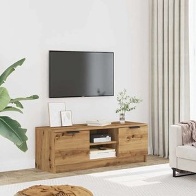 TV szekrény Artisan tölgy 102x35x36,5 cm Műanyag fa