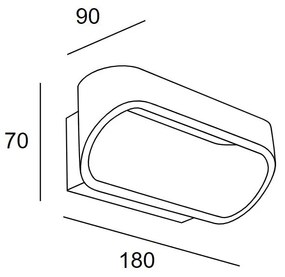 Oval 180mm