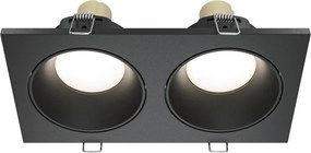 Maytoni ZOOM DL033-2-02B Beépíthető spotlámpa 2x50W/GU10 IP65