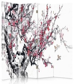 Gario Paraván Finom japán cseresznyefa Méret: 145 x 170 cm, Kivitelezés: Klasszikus paraván