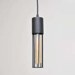 Csillár zsinóron MELODY 1xE27/15W/230V fekete