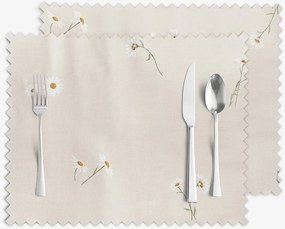 Goldea teflonbevonatú reggeliző alátét - százszorszépek - 2db 30 x 40 cm