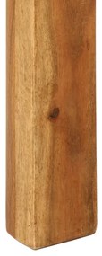 tömör akácfa étkezőasztal 110 x 55 x 76 cm