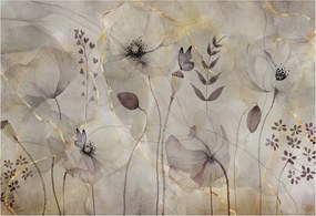 Fali fotótapéta Flizelin a szobába Finom virágok 152x104 Ragasztó