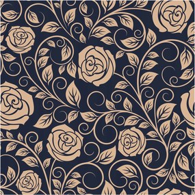 Fali tapéta Prémium Romantikus virágok 250x250 Ragasztó