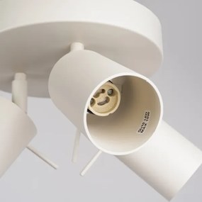 Sollux SL.1497 - Spotlámpa RING 3xGU10/10W/230V krémes