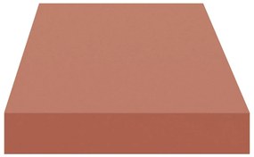 vidaXL Falpolc Falra szerelhető 4 pcs Piros 80 x 23,5 x 4 cm Faanyag