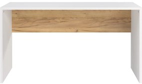 Íróasztal fehér asztallappal 60x140 cm Hasselt – Germania