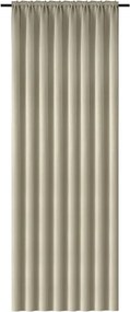 OXFORD világos olajzöld függöny 140x270 cm Felfüggesztés: Hullámos sínszalag