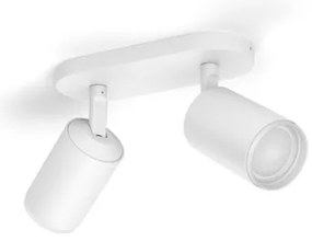 Philips - LED RGBW Dimmelhető spotlámpa Hue FUGATO 2xGU10/4,2W/230V fehér