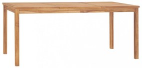 7 részes tömör tíkfa kerti étkezőgarnitúra 180 x 90 cm