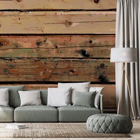 Öntapadó tapéta modern barna fa design