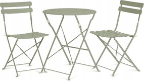Bisztró Székes Asztal Összecsukható Vanage Sage Green VG-6934