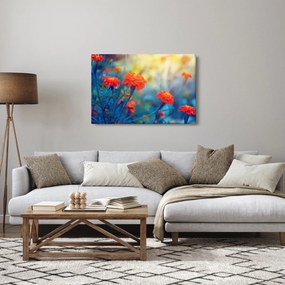 Kép - Narancssárga virágok (90x60 cm)