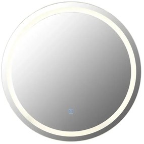 Globo 84033 - LED Dimmelhető tükör háttérvilágítással RIVAS LED/10W/230V 4000K átm. 55 cm