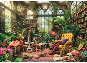 Üvegház Library 1000 db-os Compact puzzle Clementoni