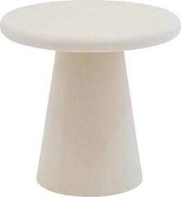Clav kerek dohányzóasztal 45 cm - bézs