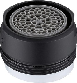 Kuchinox Kuchinox, levegőztető vízáramlás korlátozással 4L/perc, külső menet M24x1, matt fekete, LAV-CPB_74WS