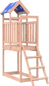 vidaXL Játék Torny Barna 52,5 x 110,5 x 215 cm Szilárd Douglas Fa