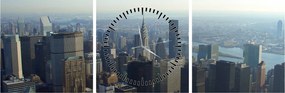 Kép - Manhattan nappal (órával) (90x30 cm)